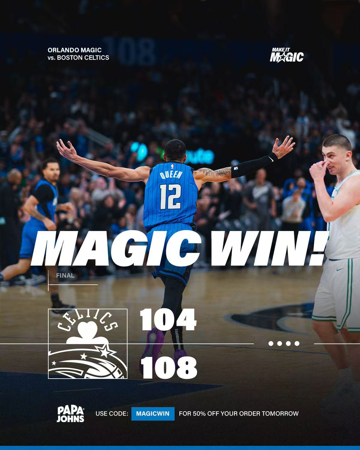 魔术连胜止步,努力恢复状态备战季后赛的简单介绍 魔术连胜止步,努力恢复状态备战季后赛的简单介绍